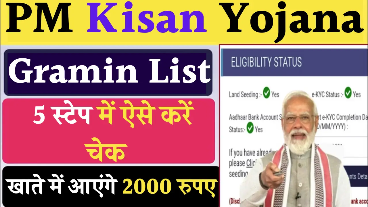 PM Kisan Yojana Gramin List